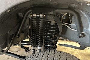 Double Front Shock Installation