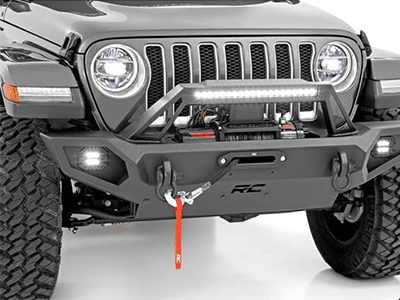 Winch Plus Front Bumper Jeep